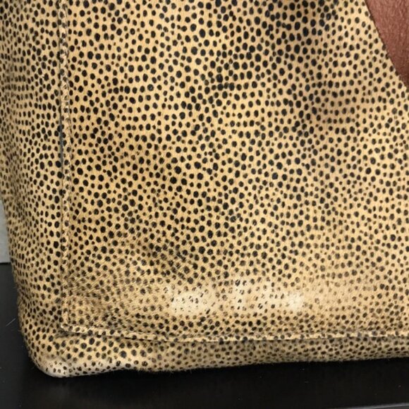 MADEWELL Genuine Calf Hair Med.Transport Tote(8) - Picture 6 of 12